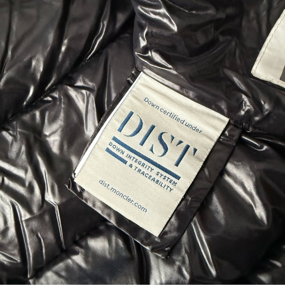 Moncler Enfant Kids Green Adilie goose Down puffer Jacket size 4 - Picture 10 of 11